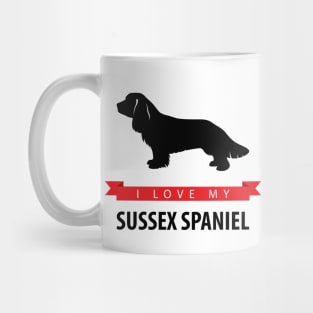 I Love My Sussex Spaniel Mug